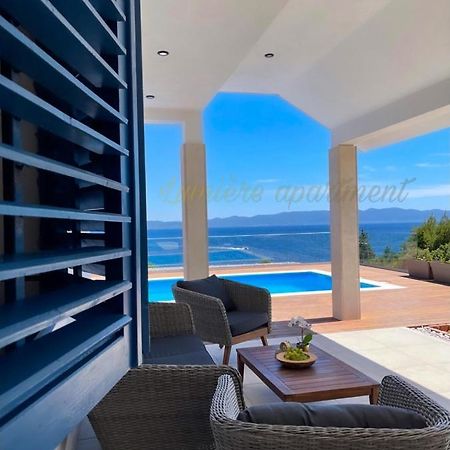 Seaview Pool Apartment-Lumiere, Island Hvar-Gdinj Kültér fotó