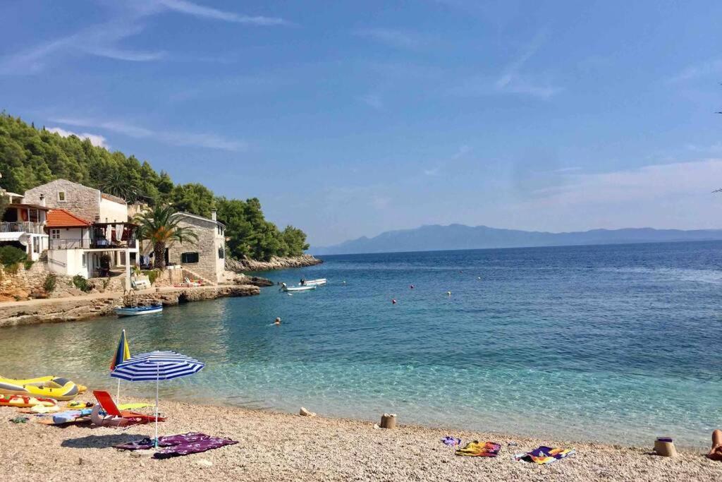 Seaview Pool Apartment-Lumiere, Island Hvar-Gdinj Kültér fotó