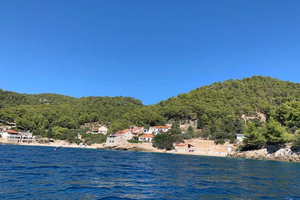 Seaview Pool Apartment-Lumiere, Island Hvar-Gdinj Kültér fotó