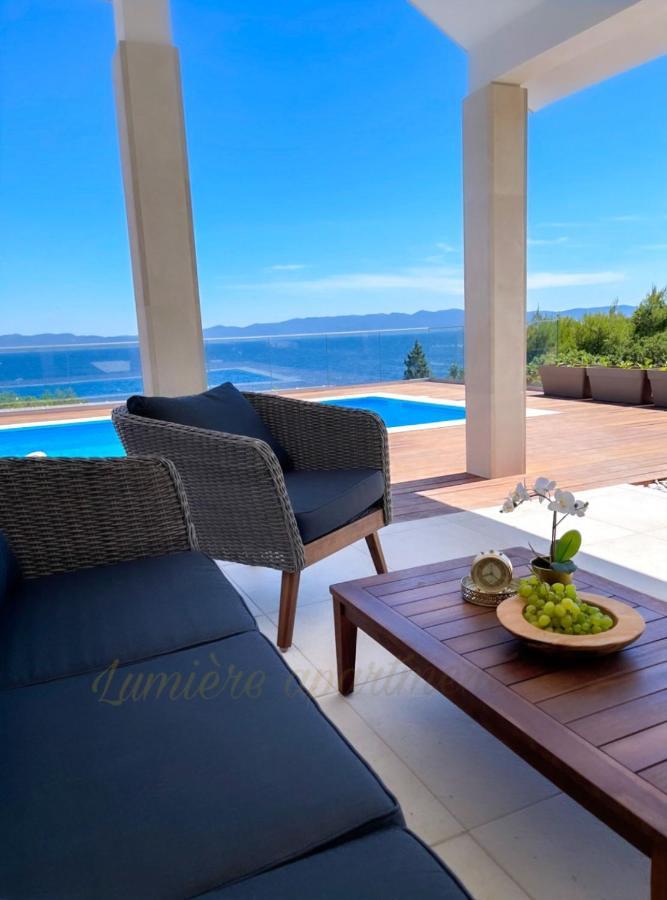 Seaview Pool Apartment-Lumiere, Island Hvar-Gdinj Kültér fotó
