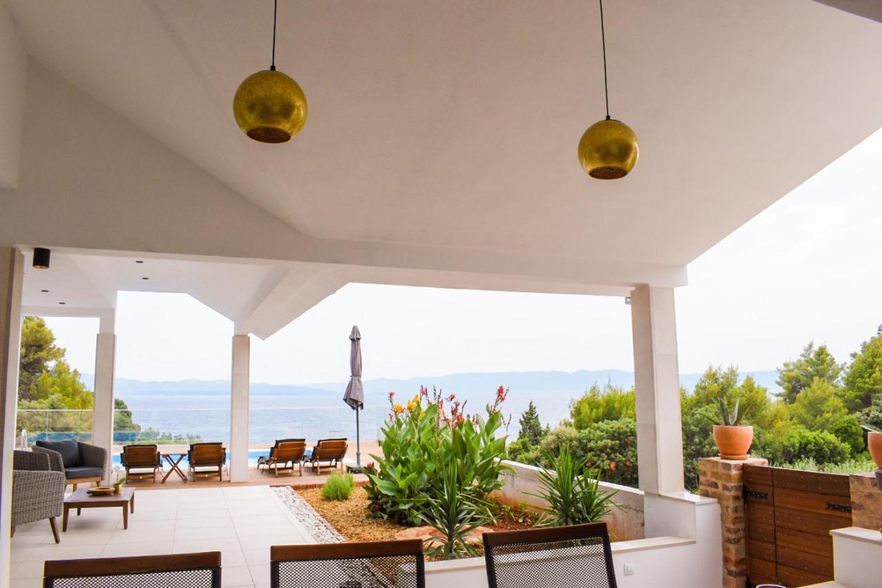 Seaview Pool Apartment-Lumiere, Island Hvar-Gdinj Kültér fotó