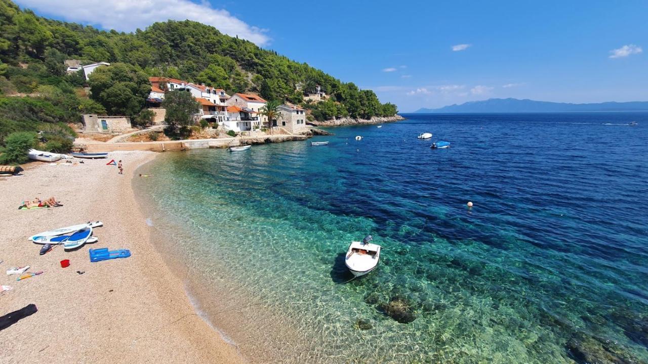 Seaview Pool Apartment-Lumiere, Island Hvar-Gdinj Kültér fotó